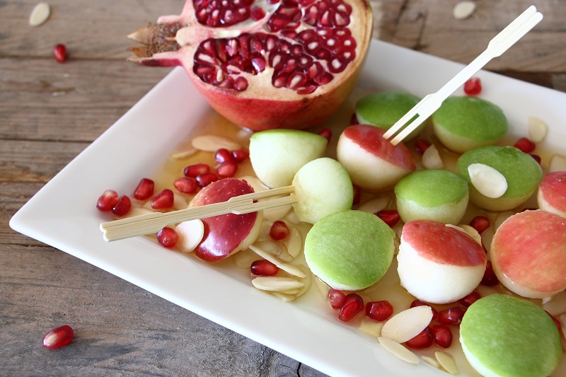 רעיון מדליק איך להגיש תפוח בדבש באירוח - ראש השנה - אירוח בסטייל (צילום: טליה הדר)