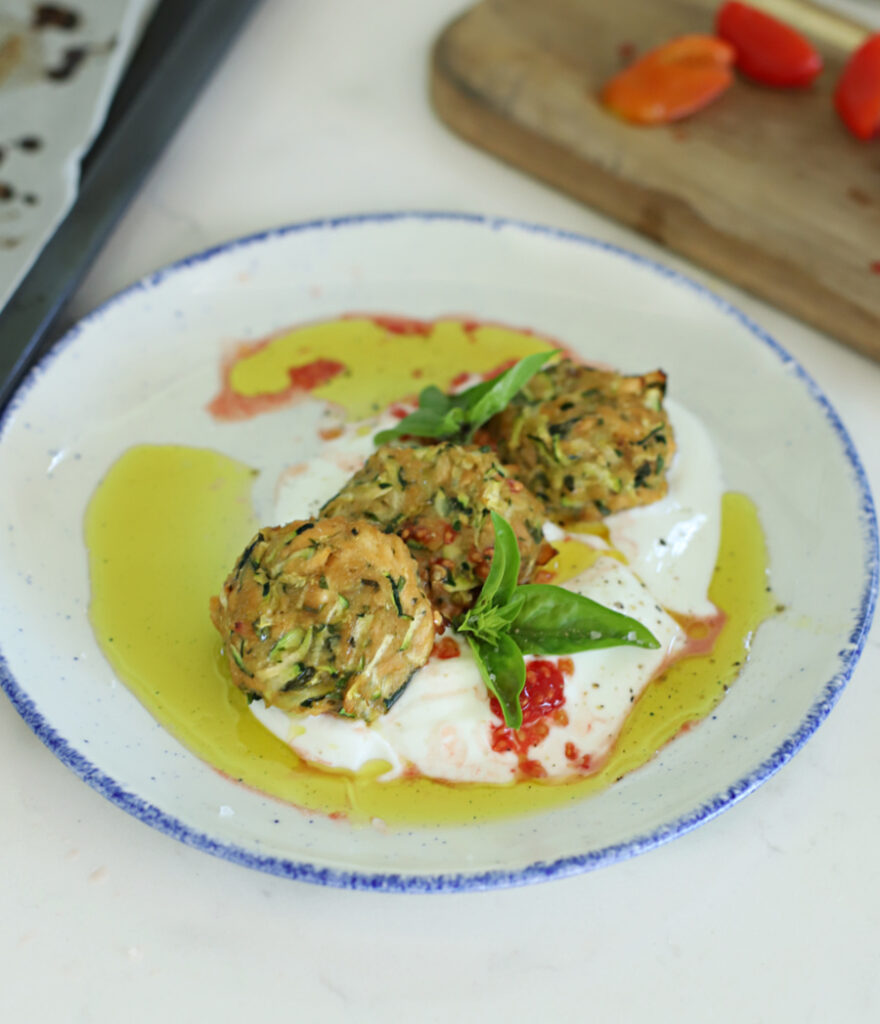 קציצות זוקיני וסלמון אפויות_טליה הדר_הבלוג אשת סטייל