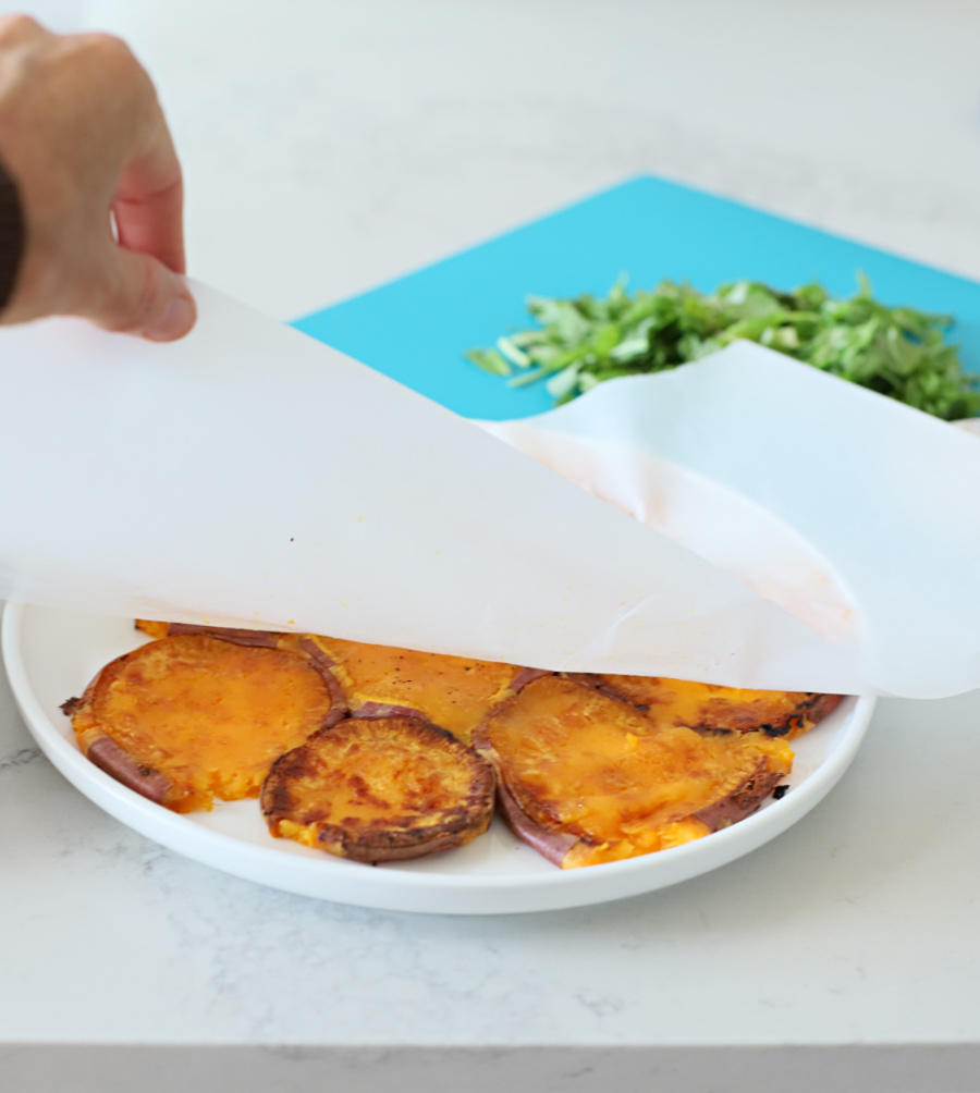 קרפצ'יו בטטה_מנה מושלמת לאירוח_טליה הדר_אשת סטייל_בלוג אוכל ואירוח